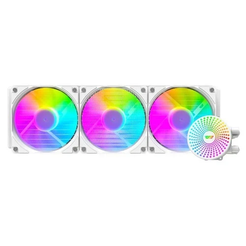 DarkFlash Radiant DC-360 ARGB Beyaz 360 mm İşlemci Sıvı Soğutucu