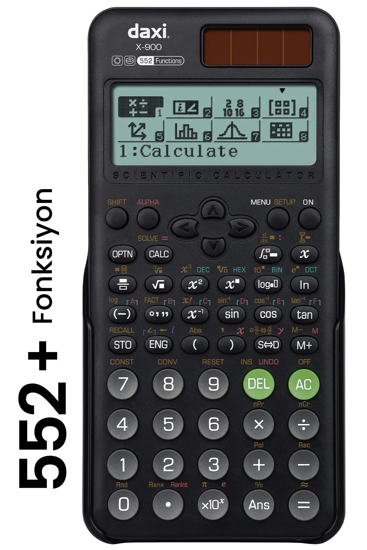 Daxi X-900 552 Fonksiyonlu Bilimsel Hesap Makinesi