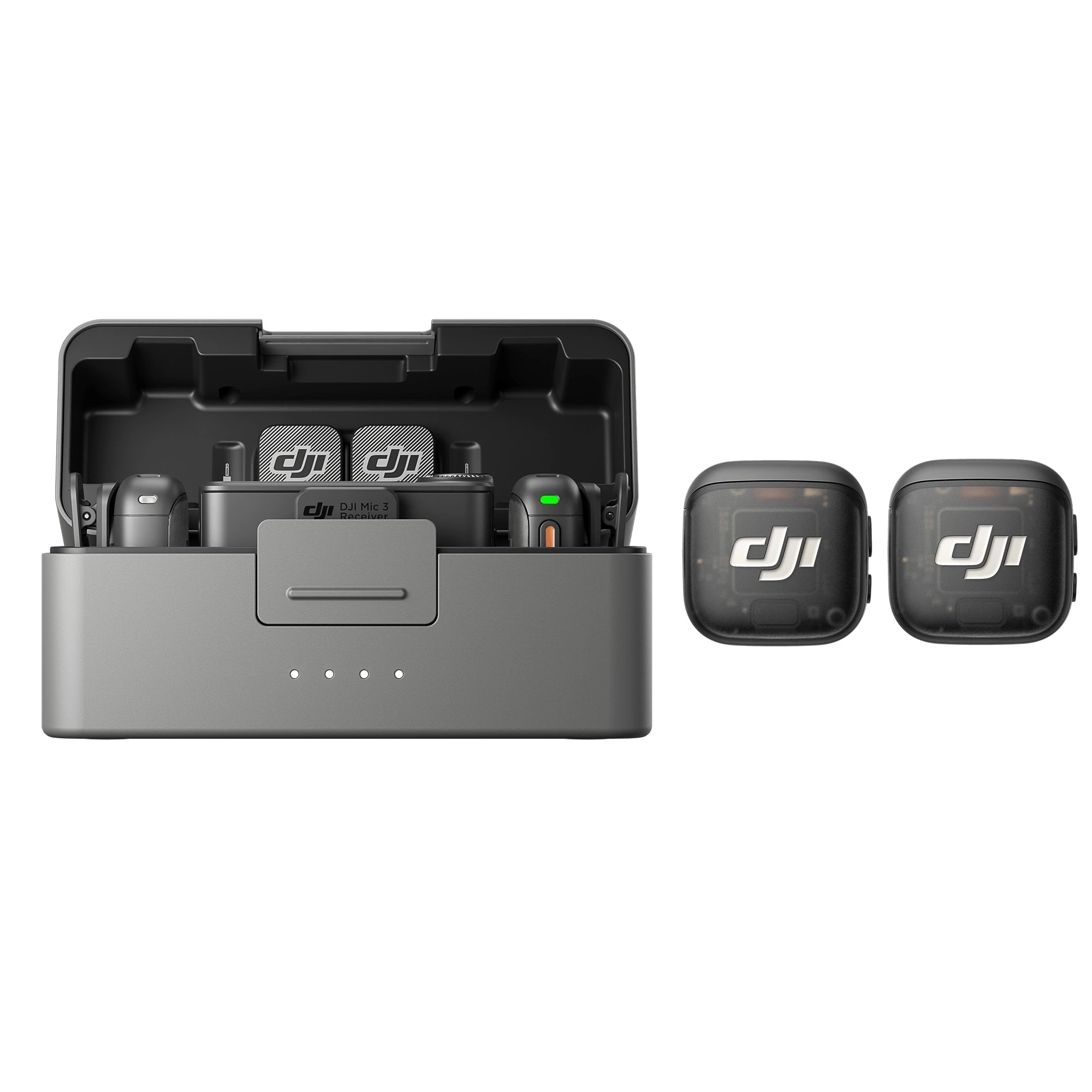 DJI Mic 3 Kablosuz 2 Kişilik Mikrofon Seti