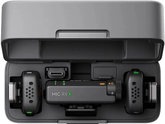 DJI MİC MİNİ (2 TX + 1 RX + ŞARJ KUTUSU) MİKROFON