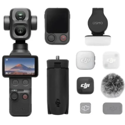 DJI Osmo Pocket 4P - Vlog Combo - Black kamera