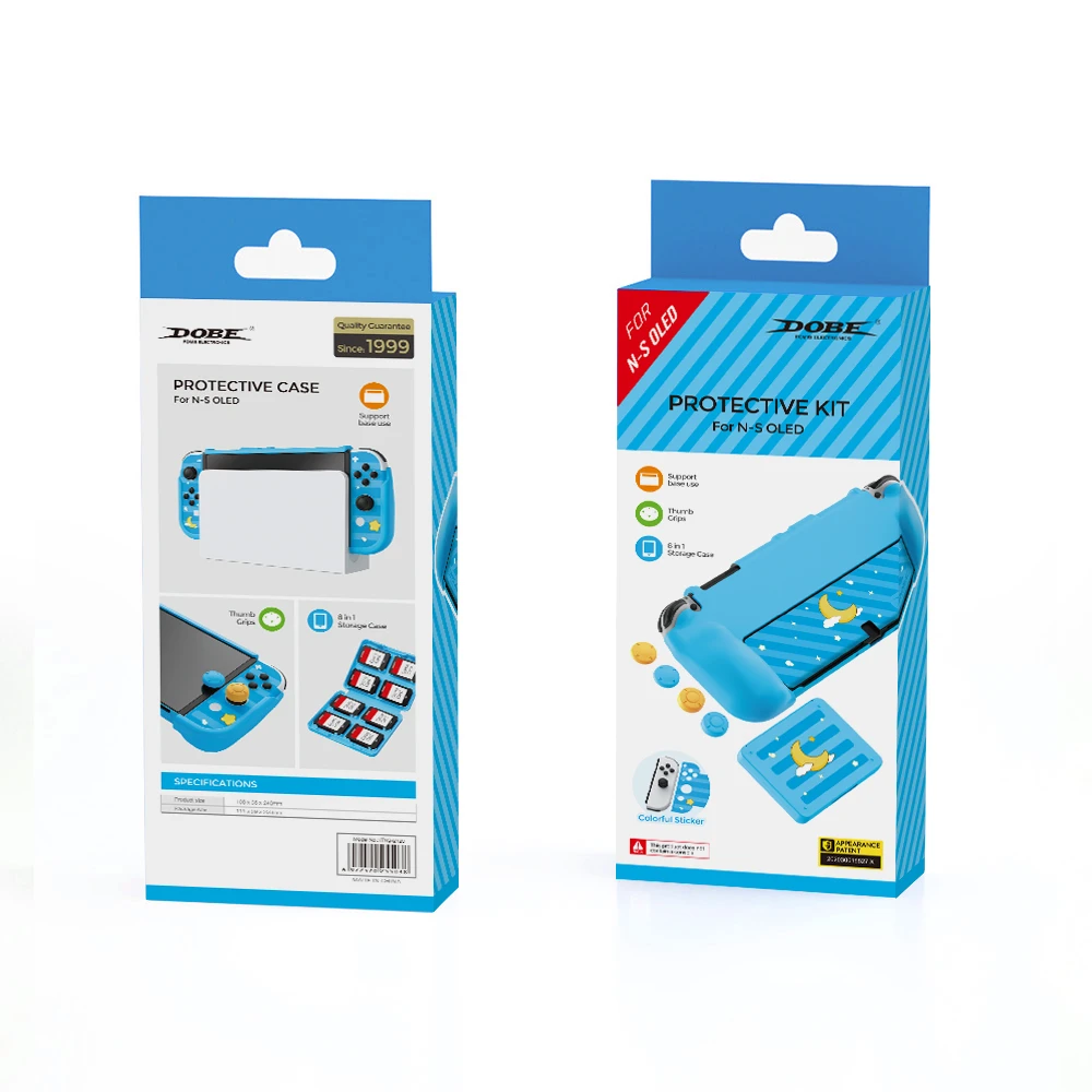 DOBE SWITCH OLED PROTECTİON KİTİ MAVİ RENK