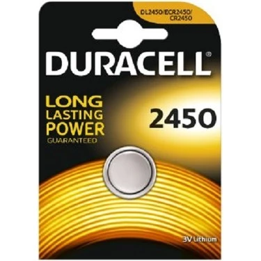DURACELL CR 2450 LİTHİUM 3V PİL