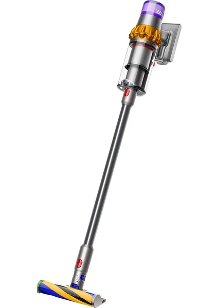 Dyson V15 Detect™ Absolute Kablosuz Dikey Süpürge Sarı/Gri (Dyson Türkiye Garantili)