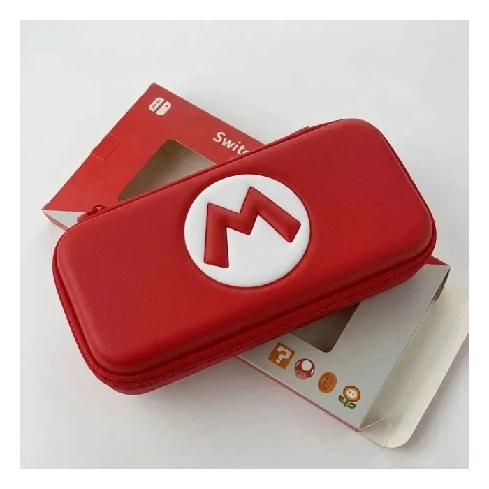 EVA Storage Çanta Nintendo Switch 2 Mario Logo Red Edition