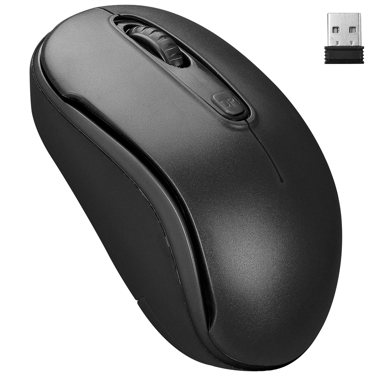 EVEREST SM-804 USB SİYAH 800/1200/1600DPİ KABLOSUZ MOUSE