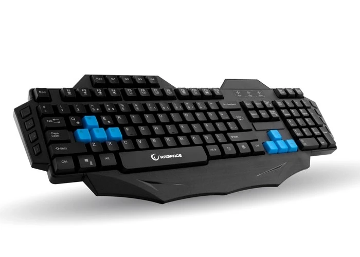Everest Rampage KB-R01 Siyah USB Makro Tuşlu Oyun Q Multimedia Klavye