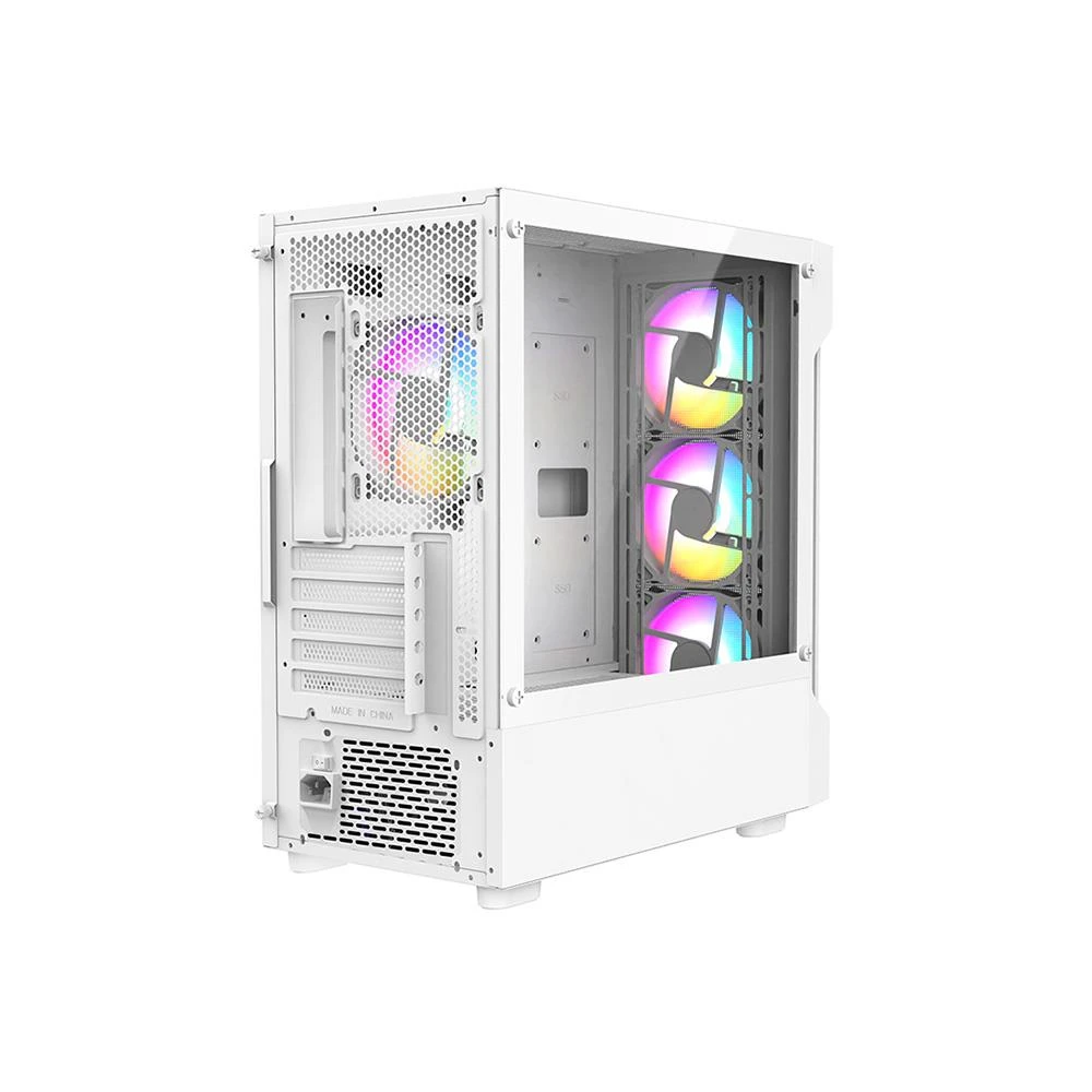 Fazeon F1 F1M650BWM Fanlı 650 W Beyaz Micro ATX Oyuncu Kasası