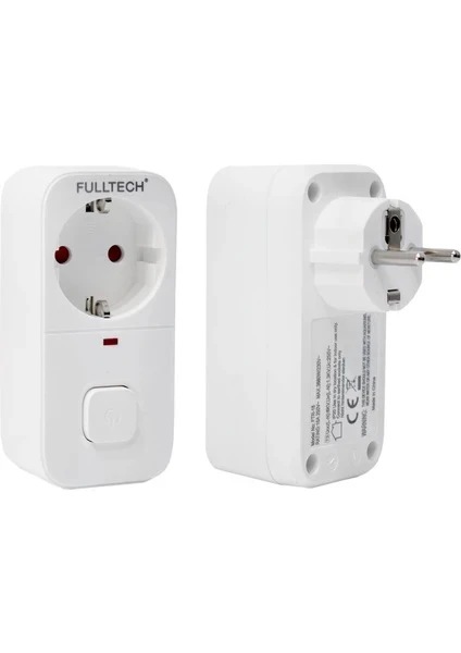 Fulltec FTR-18 Akım Korumalı Akıllı Priz