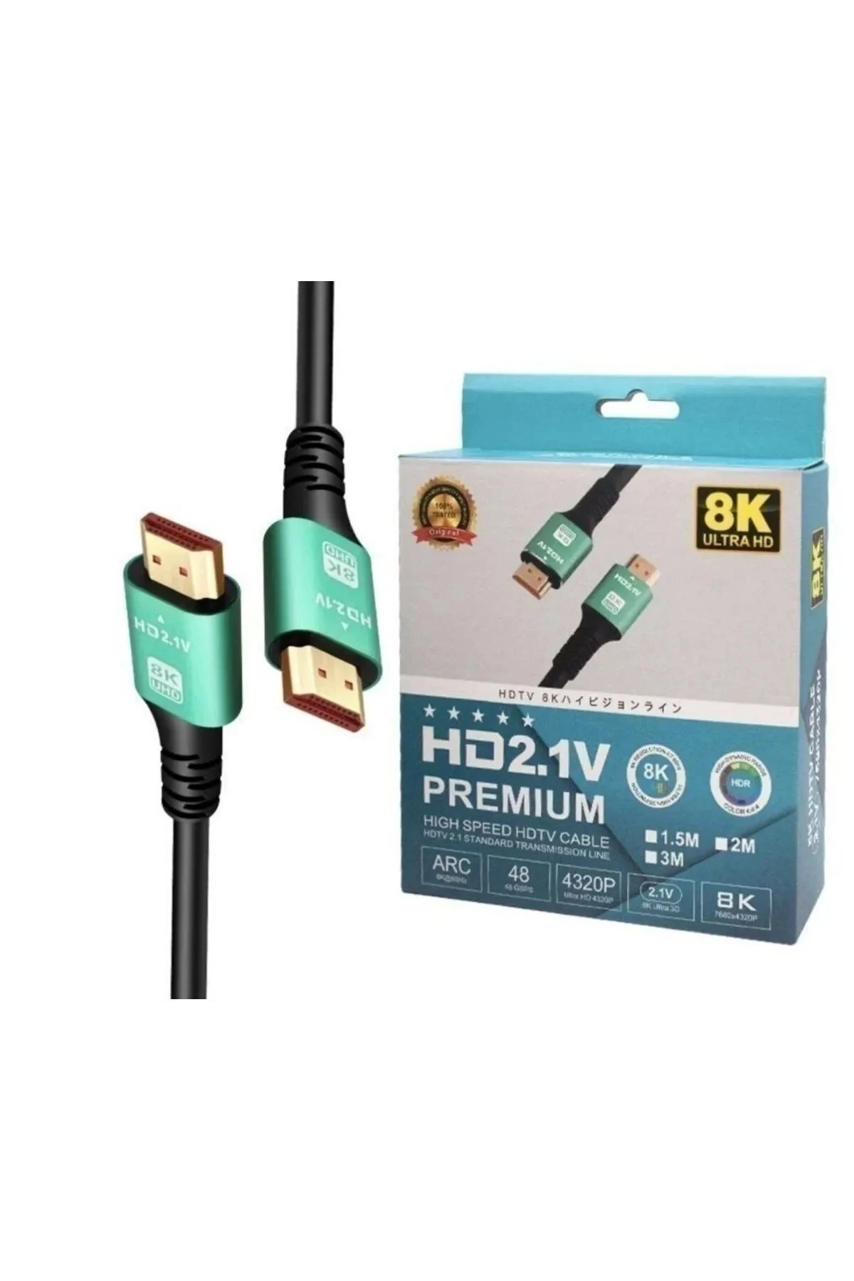 FULLY G 506 E 8K HDMI KABLO 1.5 METRE
