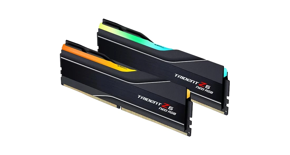 G.Skill Trident Z5 Neo RGB 32 GB (2x16) 6000 MHz CL28 F5-6000J2836G16GX2-TZ5NR DDR5 Ram