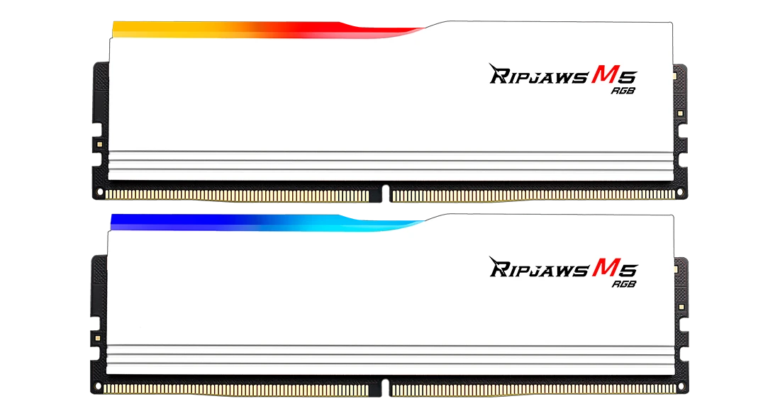 G.Skill Ripjaws M5 RGB 32 GB (2x16) 6000 MHz CL36 F5-6000J3636F16GX2-RM5RW DDR5 Ram