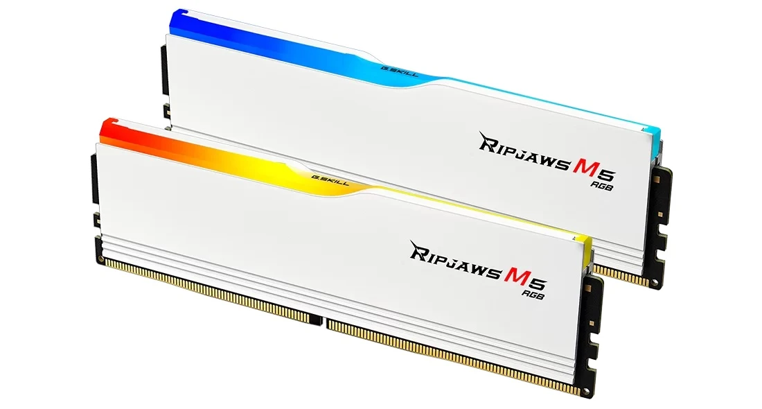G.Skill Ripjaws M5 RGB 32 GB (2x16) 6000 MHz CL36 F5-6000J3636F16GX2-RM5RW DDR5 Ram
