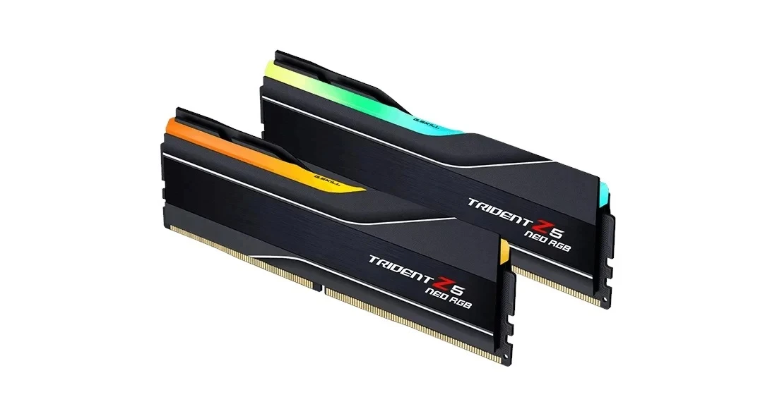 G.Skill Trident Z5 Neo RGB 64 GB (2x32) 6000 MHz CL26 F5-6000J2636H32GX2-TZ5NR DDR5 Ram