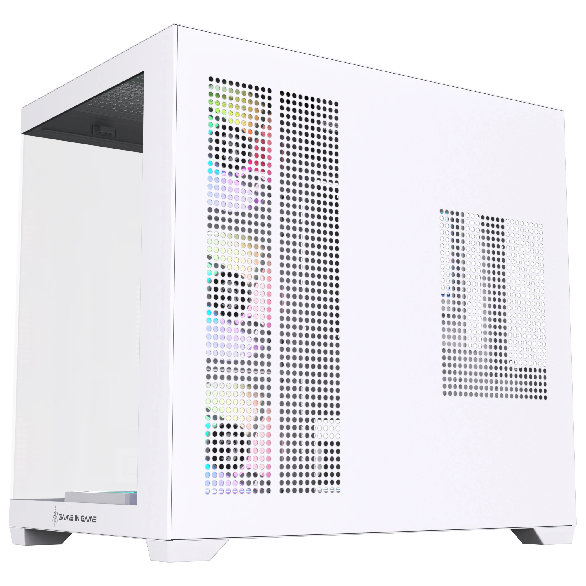 Game İn Game Dream Beyaz 7x12cm Argb Fanlı Akvaryum Kasa