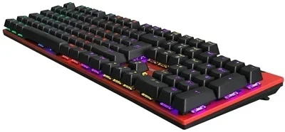 GAMEBOOSTER G44 RADİANCE RED SWITCH RGB MEKANİK GAMİNG KLAVYE