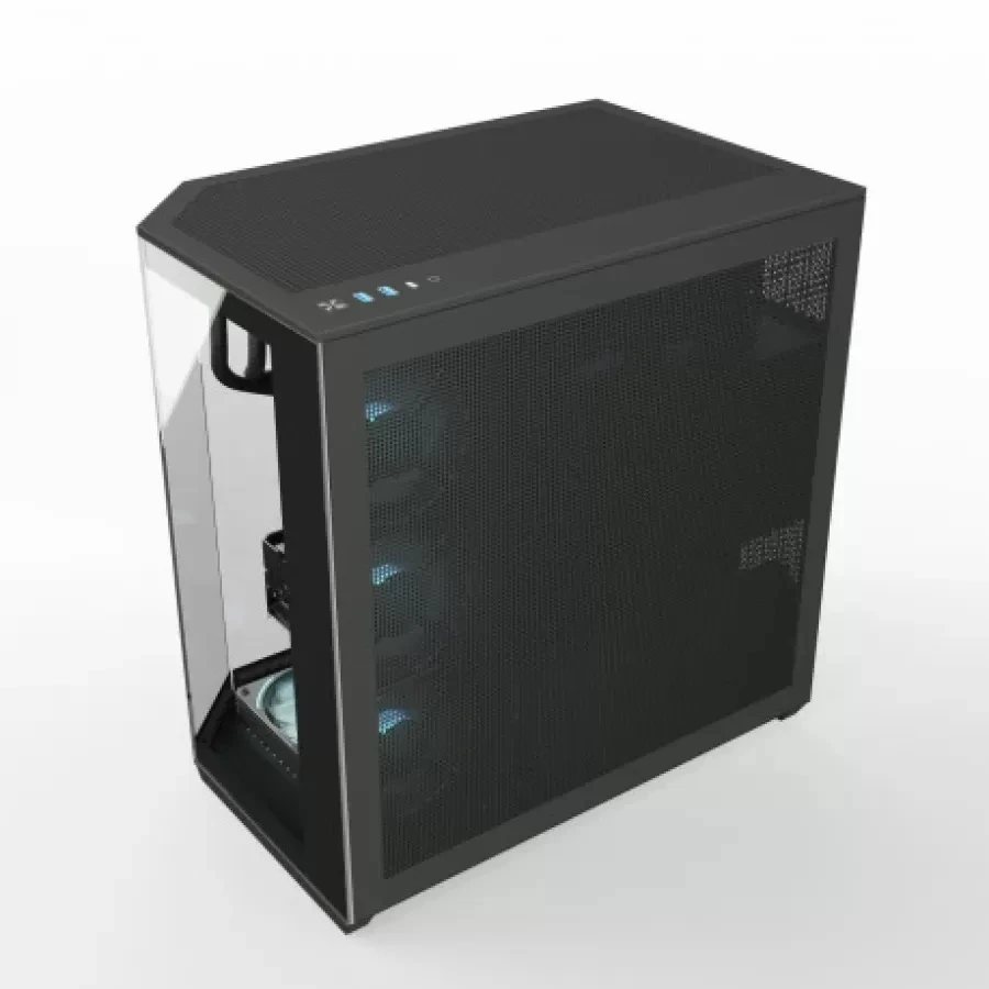 GAMEPOWER WARCRY EDGE 1X BLACK FAN TYPE-C GAMİNG KASA