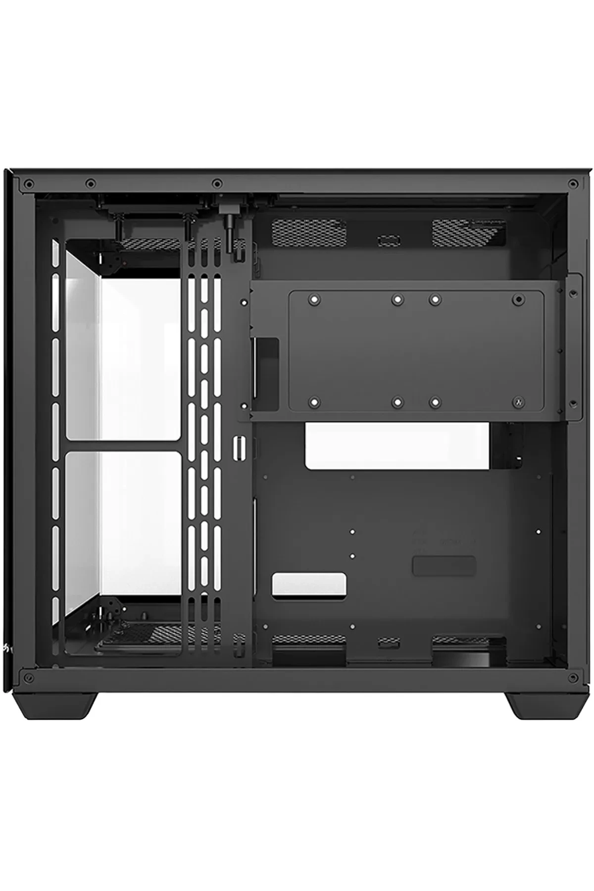 GAMETECH PRİME V2 TUŞ KONTROLLÜ RGB 10X120MM FAN SİYAH GAMİNG BİLGİSAYAR KASASI