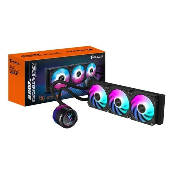 GIGABYTE 360MM AORUS WATERFORCE II 360 RGB AM5-1700P SIVI SOĞUTMALI İŞLEMCİ FANI