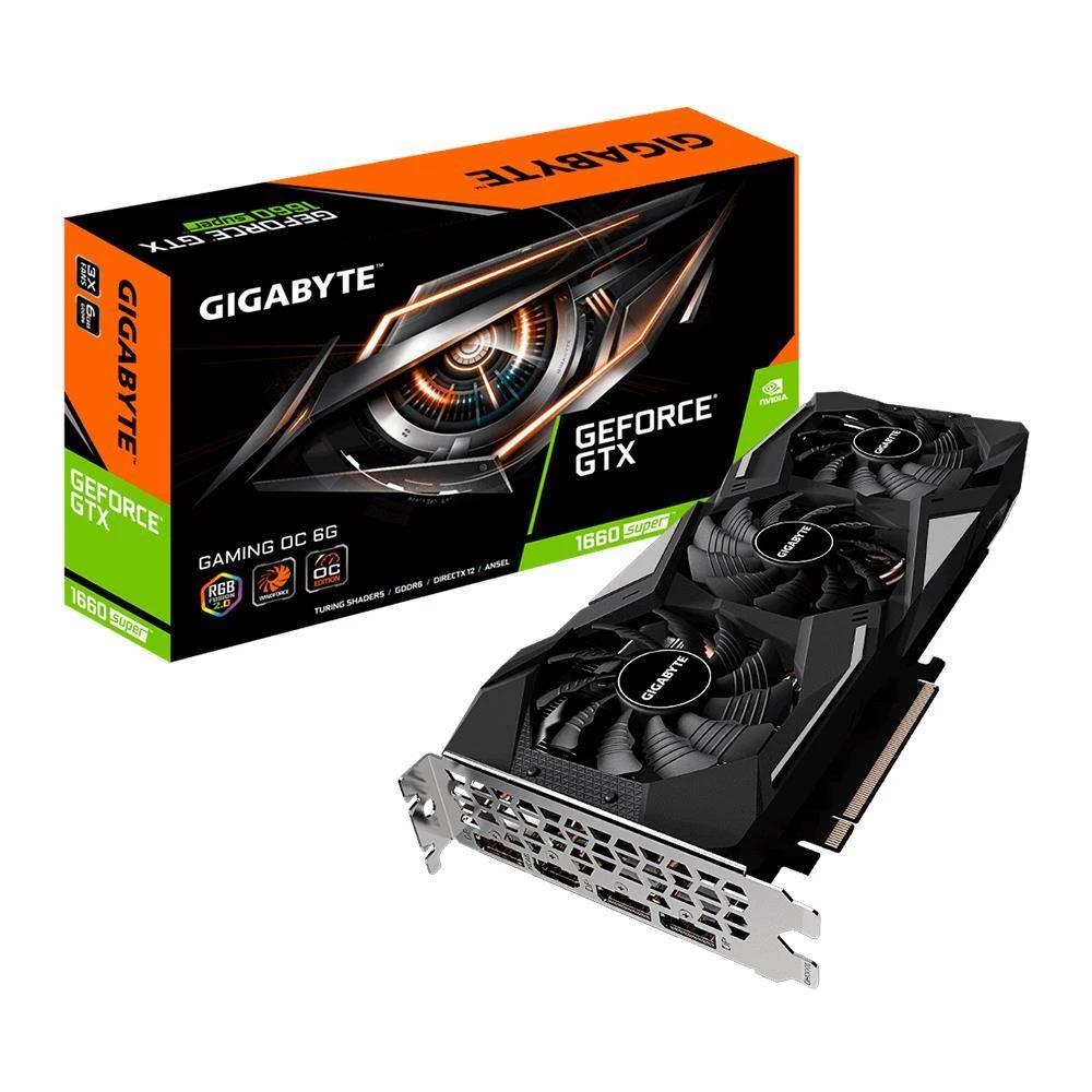 2.EL Gigabyte GTX1660 SUPER GAMING OC 6G GV-N166SGAMING-OC-6GD 192 Bit GDDR6 6 GB Ekran Kartı (3 Ay Garanti)