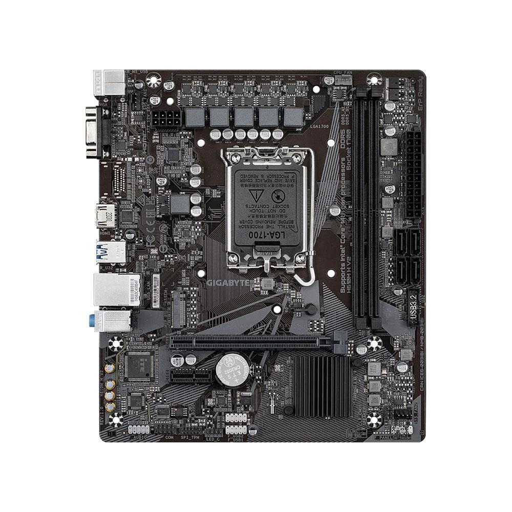 Gigabyte H610M-H-V2 Intel LGA1700 DDR5 Micro ATX Anakart