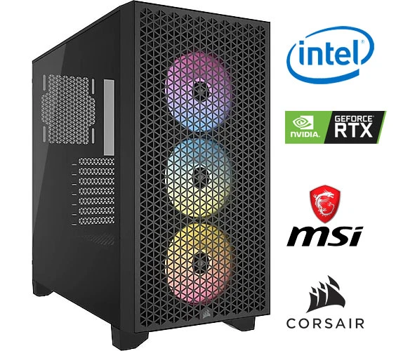 GND V13.4 İNTEL İ5-14400F / 16GB RAM / 1TB SSD / MSI RTX 4070 OYUNCU BİLGİSAYARI
