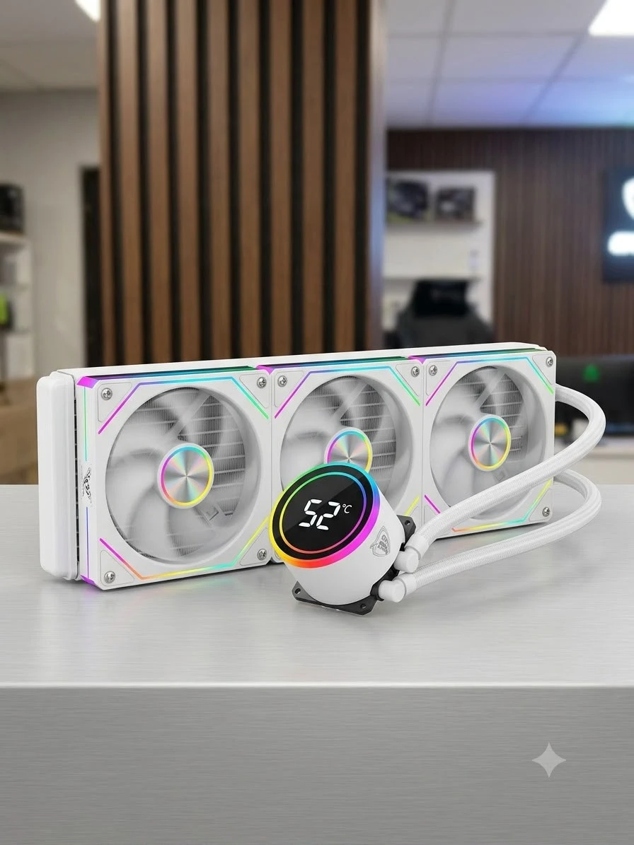 Gorgonx Medusa 360M V2 Beyaz Sıvı Soğutma