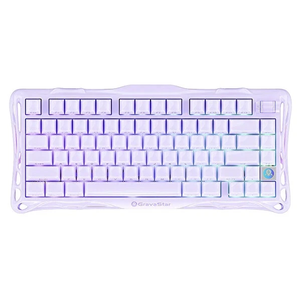 GravaStar Mercury V75 HE Mor RGB %75 TKL Magnetic Switch Kablolu Mekanik Oyuncu Klavyesi