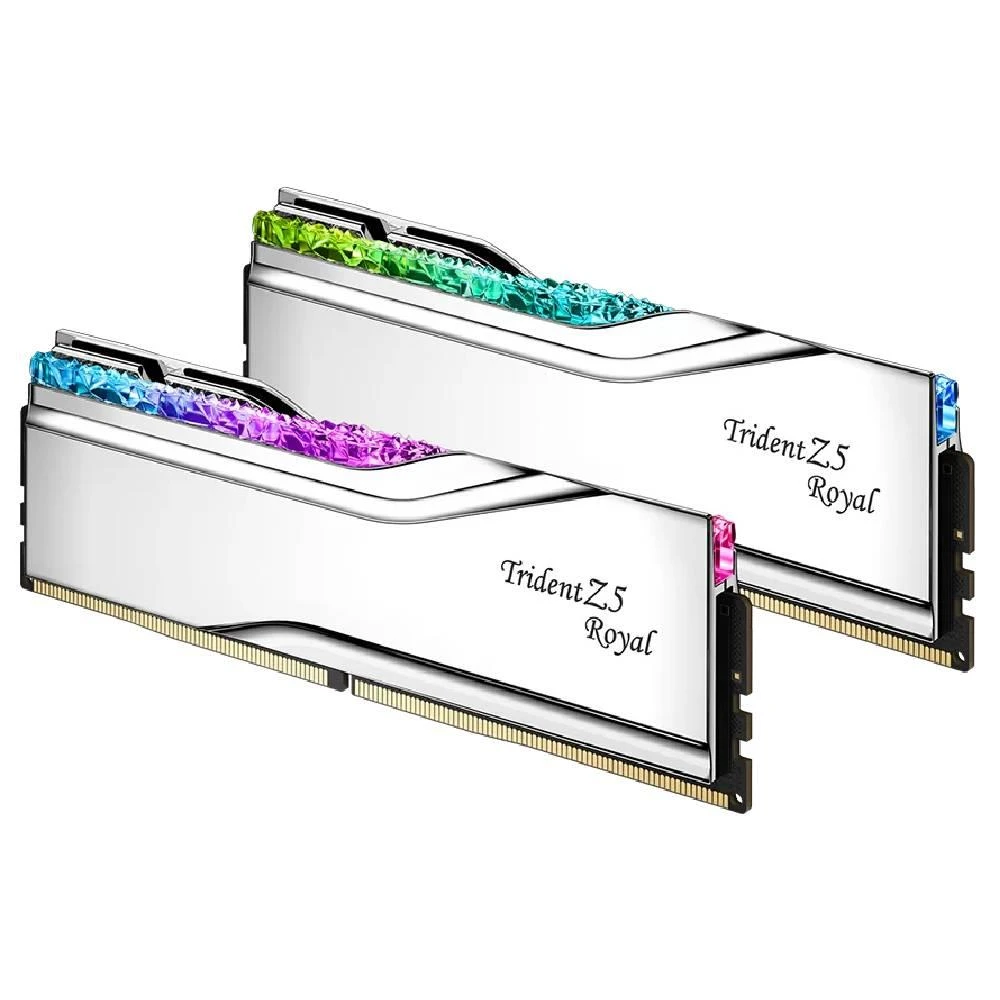 GSKILL TRİDENT Z5 ROYAL 32GB (2X16GB) DDR5 6400MHZ CL32 INTEL XMP DUAL KİT RAM