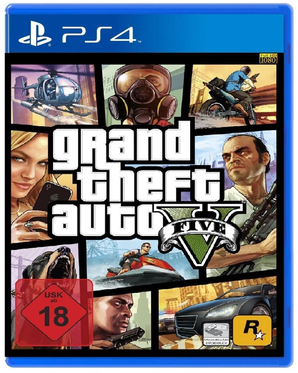 PS4 Grand Theft Auto 5 Oyun (GTA 5)