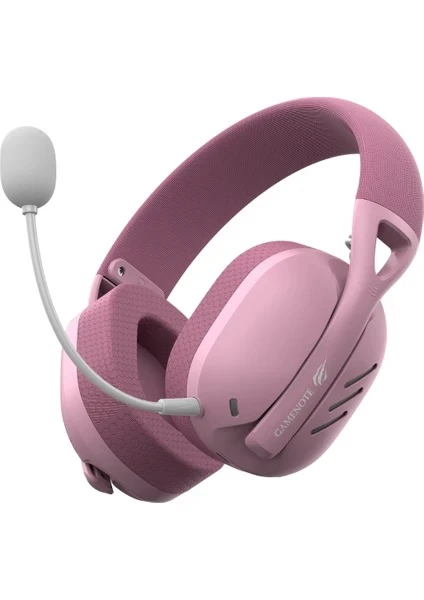 Havit Gamenote Fuxi-H3 Pembe 7.1 USB Kablolu/Kablosuz Kulak Üstü Oyuncu Kulaklığı