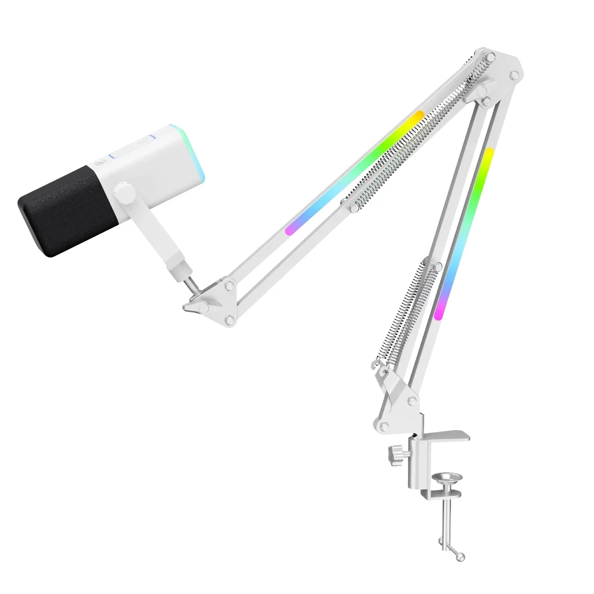Havit Gamenote GK71 Pro Beyaz RGB Yayıncı Mikrofonu