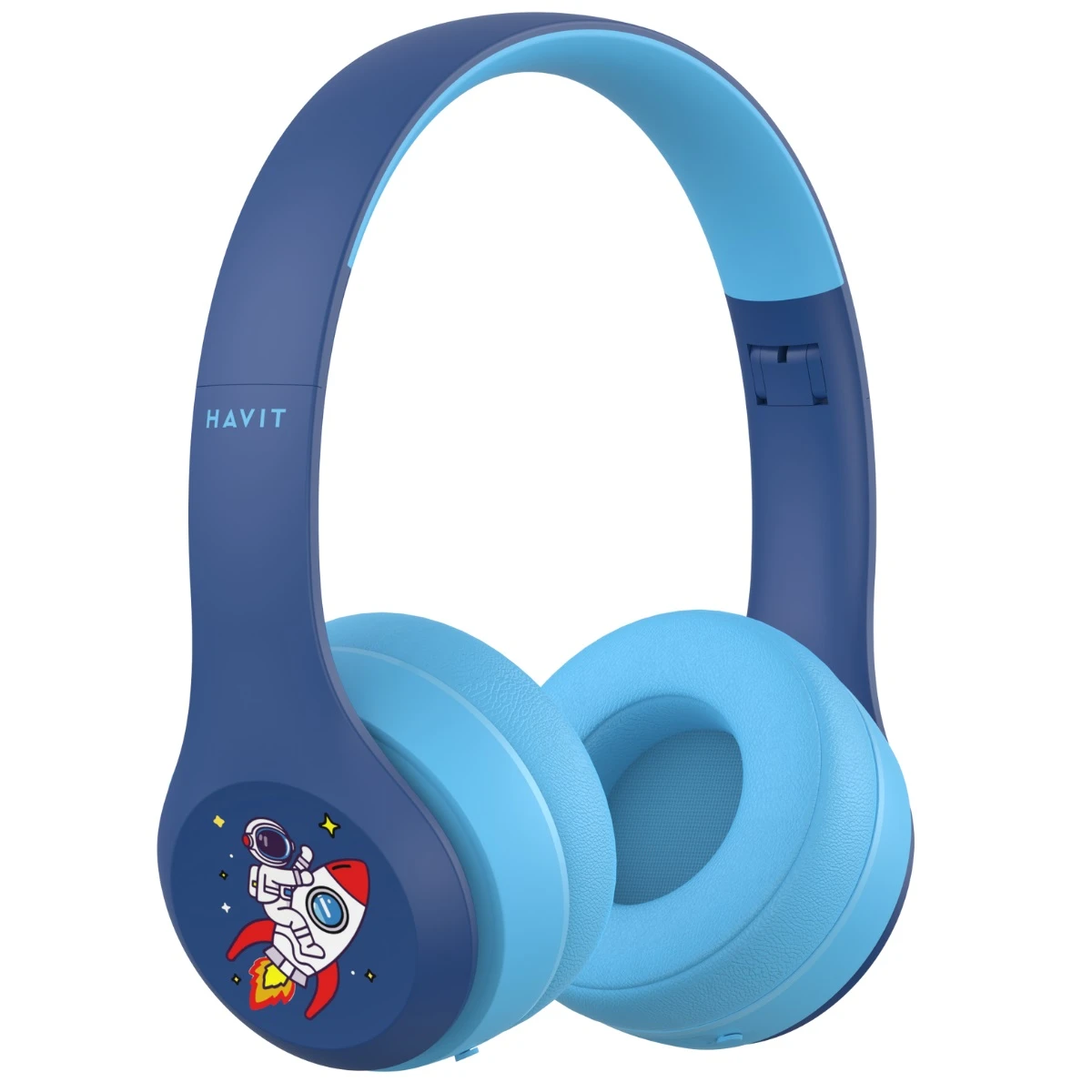 Havit H626BT Mavi Kulak Üstü Bluetooth Kulaklık