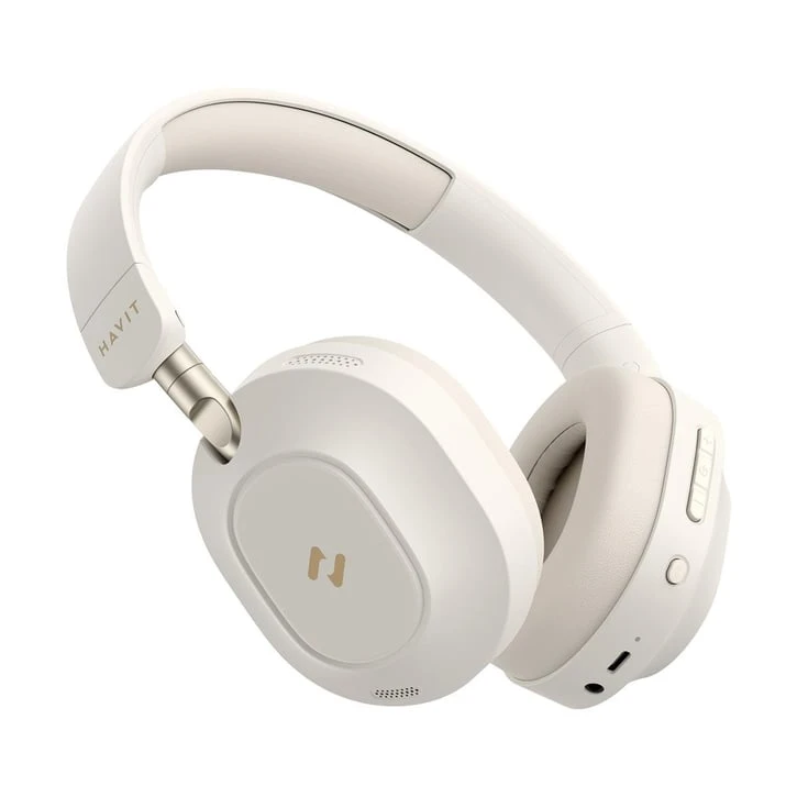 Havit H668BT ANC Bej Kulak Üstü Bluetooth Kulaklık