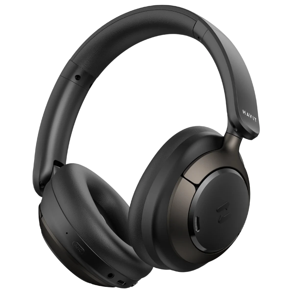 Havit H683BT Hybrid ANC Kafa Üstü Bluetooth Kulaklık Hi-Res - Siyah