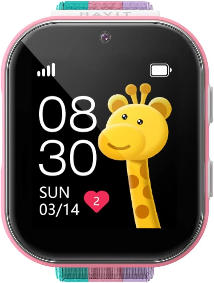 Havit KW15 GPS 4G Sim Kartlı Çocuk Saati - Değiştirebilir 3 Adet Çerçeve - Beyaz