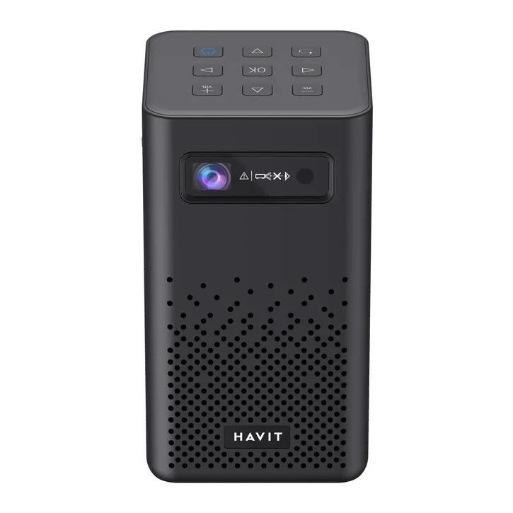 Havit Prime Onyx 150 Lümen Wi-Fi Android Taşınabilir Mini LED Siyah Projeksiyon Cihazı