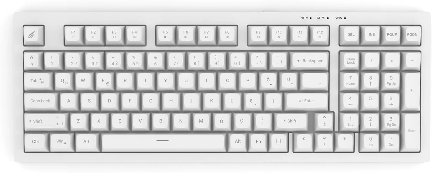 Hawk Gaming HK210 Beyaz Membrane Switch Kablolu Oyuncu Klavyesi