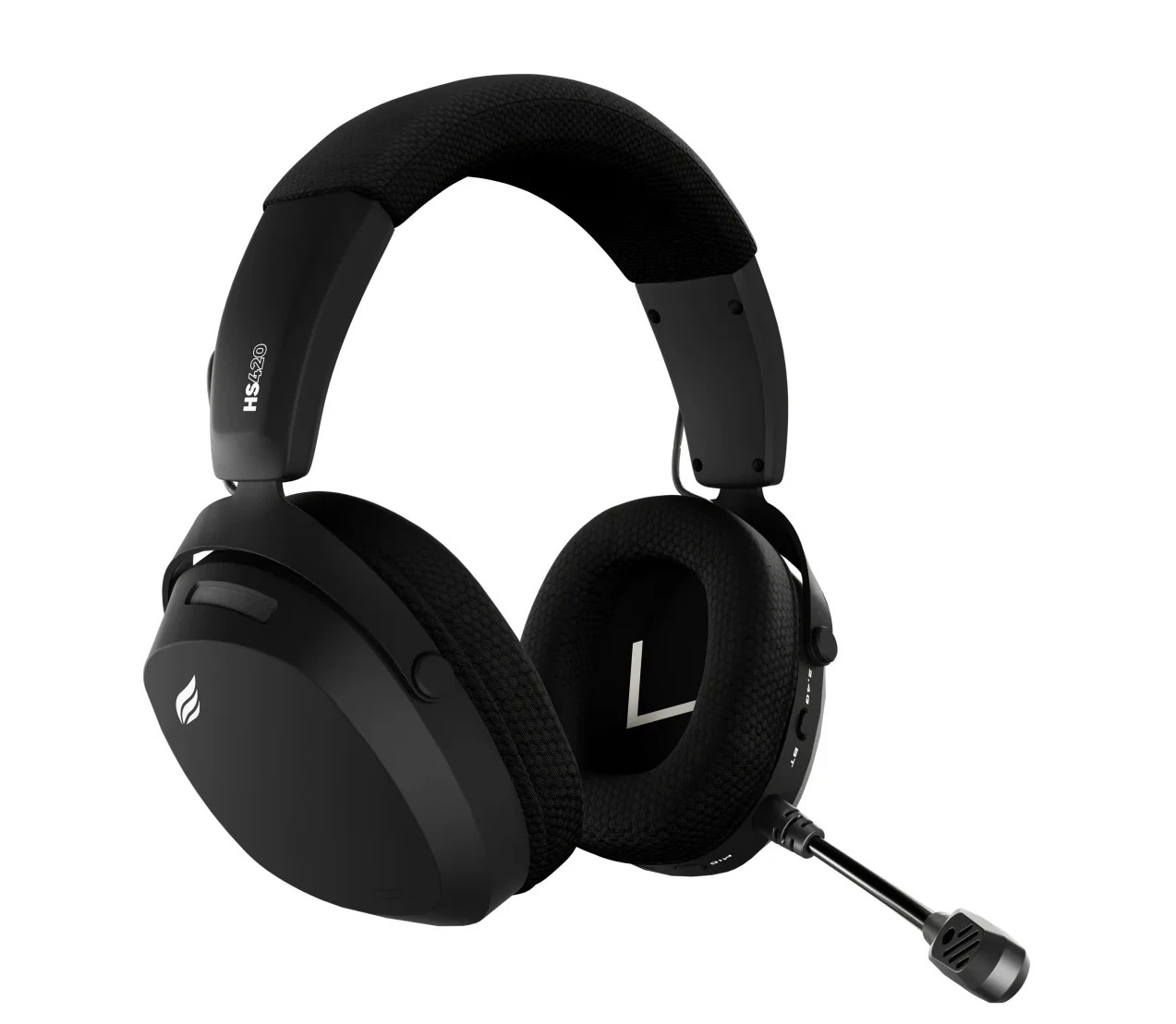 Hawk HS420 Siyah 7.1 Type-C Kablolu/Kablosuz Kulak Üstü Oyuncu Kulaklığı