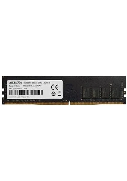 Hıkvısıon 8gb Ddr4 3200MHZ CL16 Pc Ram Value HKED4081CAB2F1ZB1