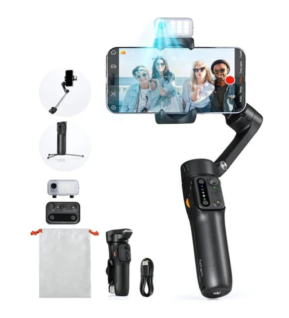 HOHEM İSTEADY V3 AKILLI TELEFON SABİTLEYİCİ GİMBAL SİYAH