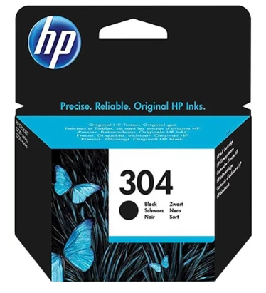 HP 304 N9K06AE Siyah Kartuş