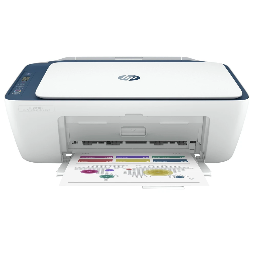 HP DeskJet 4828 25R76A Wi-Fi + Tarayıcı + Fotokopi Renkli Çok Fonksiyonlu Mürekkep Püskürtmeli Yazıcı