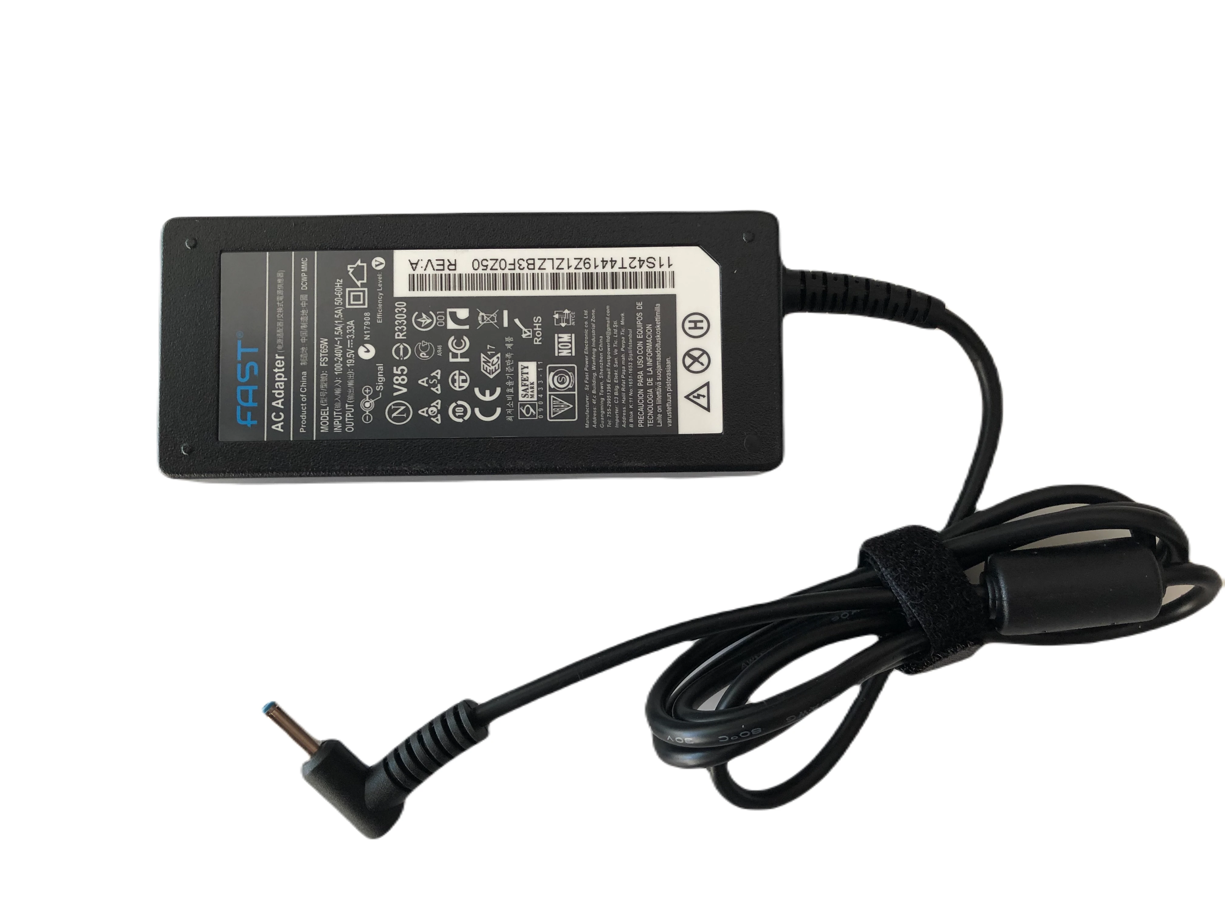 HP Mavi Uç 19.5V 3.33A 65W Universal Notebook Adaptör