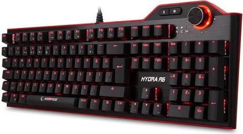 Everest Rampage Hydra R6 Siyah USB Aydınlatmalı Gaming Pro Q Multimedia Mekanik Klavye