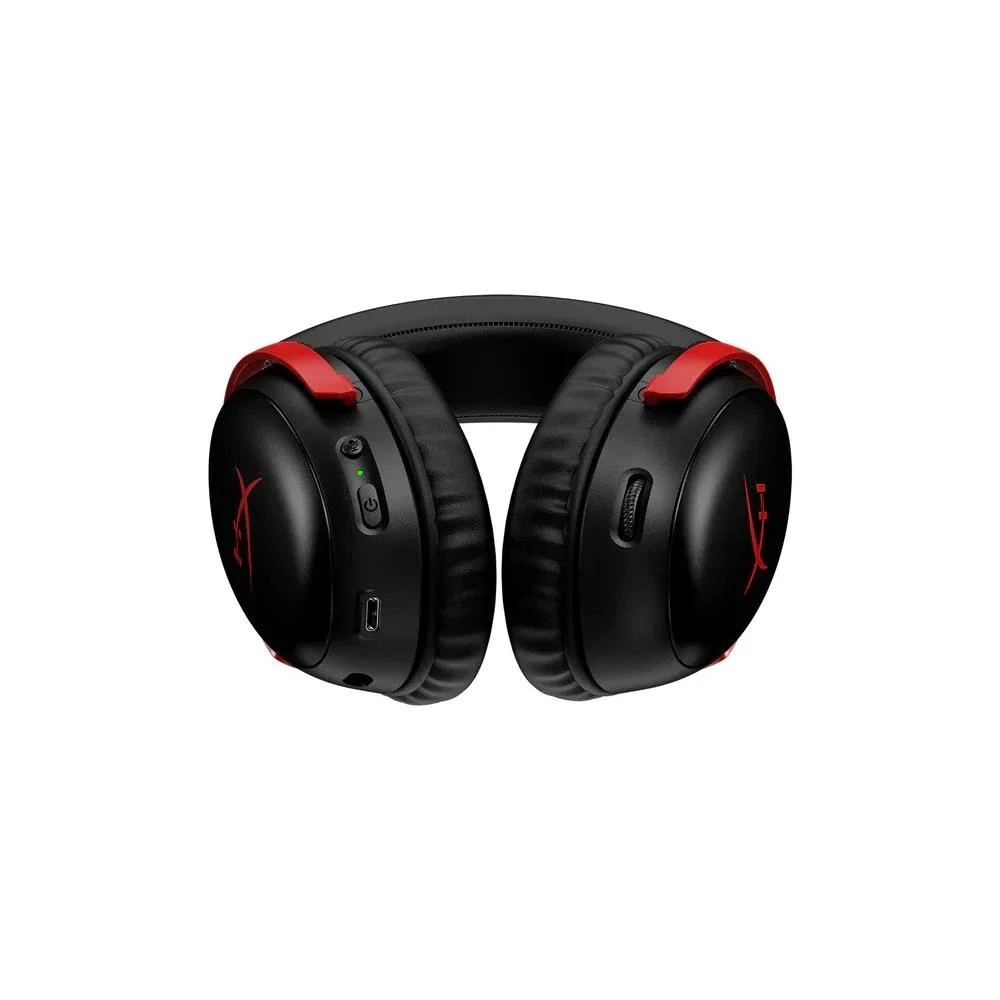 HyperX Cloud III S A59Z0AA Siyah-Kırmızı Kablosuz Kulak Üstü Oyuncu Kulaklığı