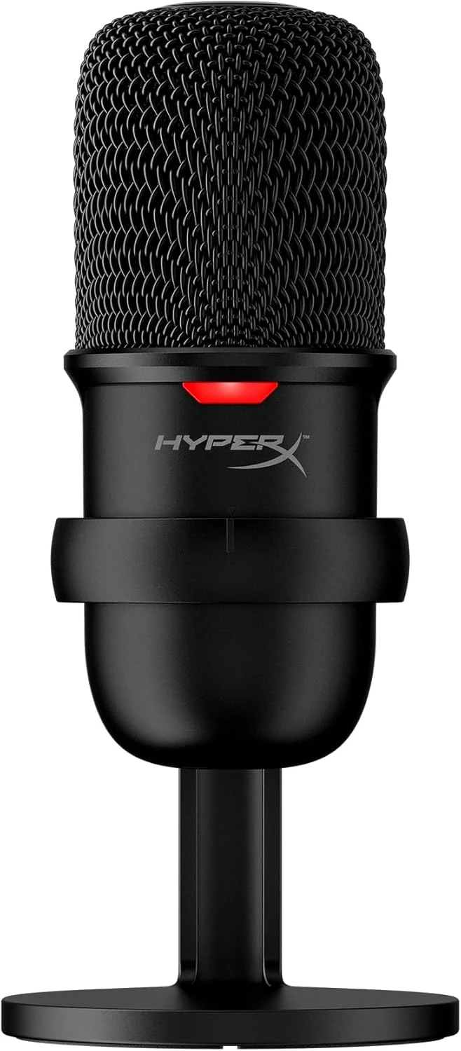 HyperX SoloCast HMIS1X-XX-BK/G Oyuncu Mikrofonu