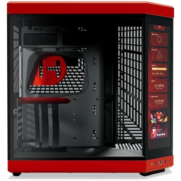 HYTE Y70 Touch Red Cherry CS-HYTE-Y70TI-RB E-ATX Oyuncu Kasası