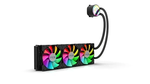 INCA ISS-03XN INTEL/AMD 3X120MM ARGB LED FANLI AM5 CONTROL REMOTE CPU LİQUİD COOLER
