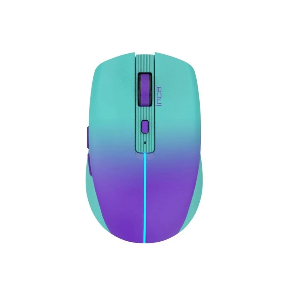 INCA IWM-511RM MAVİ ŞARJLI SESSİZ OPTİK KABLOSUZ MOUSE